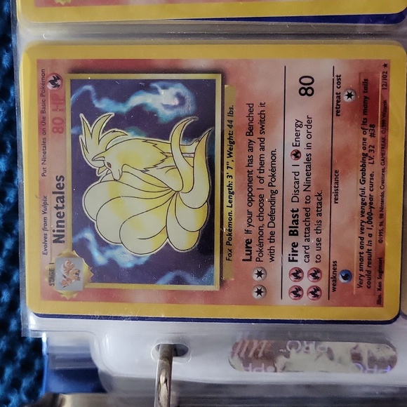 Rare Ninetales 1999 original, holographic mint condition, stored in sleeve - Picture 1 of 1